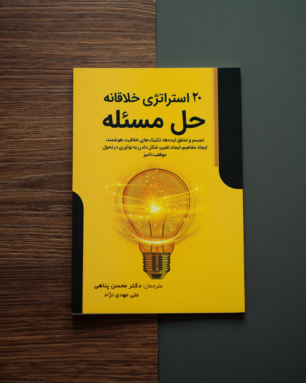 جلد کتاب بیست استراتژی خلاقانه حل مساله