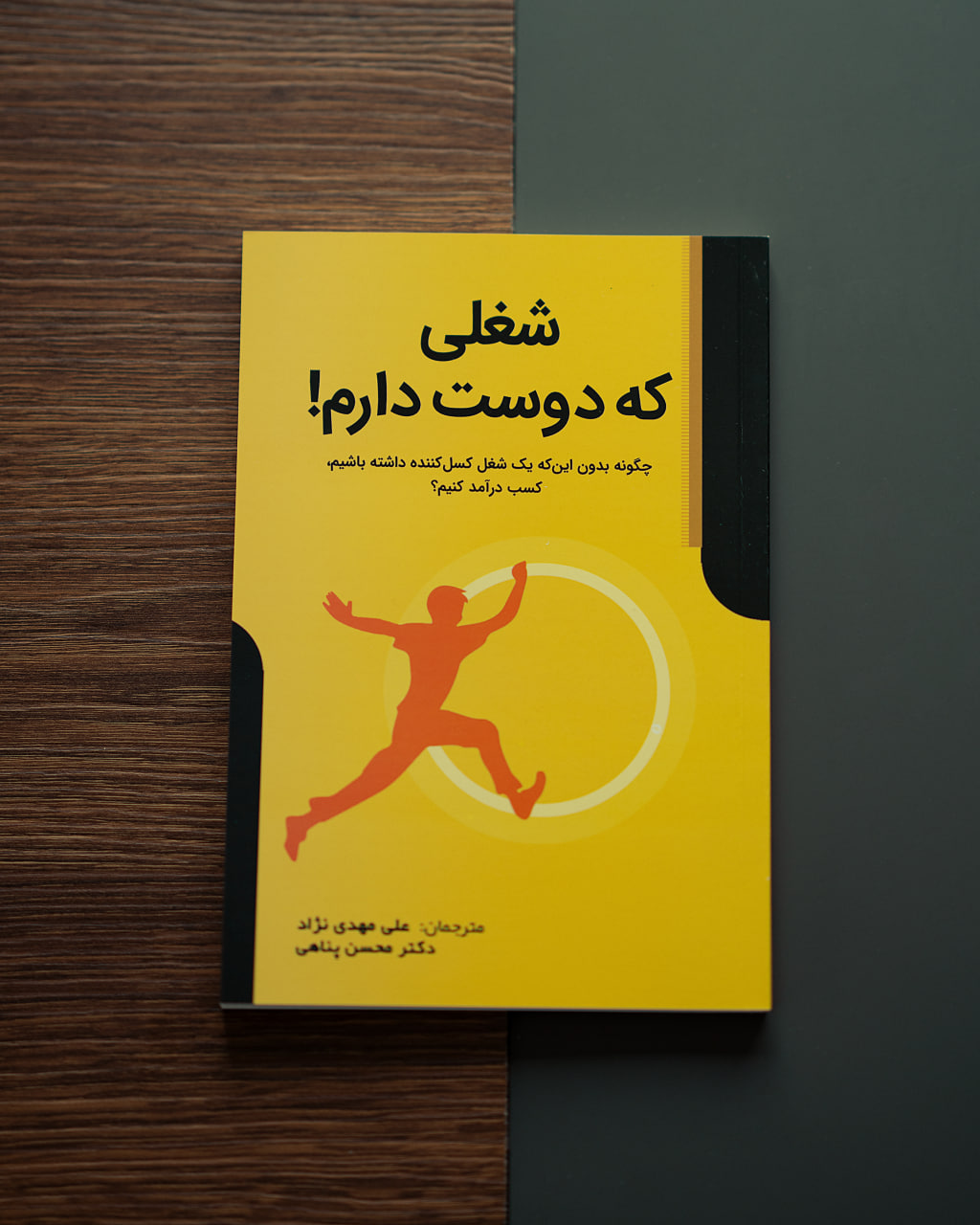 جلد کتاب شغلی که دوست دارم